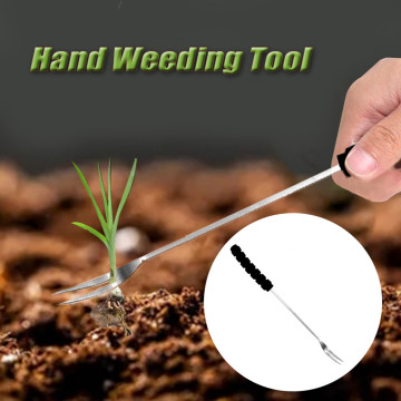 Portable Homes Garden Fork Hand Weeder Stainless Manual Weed Puller Planting And Weeding Tools Bend-proof Pp & Tpr Ergon