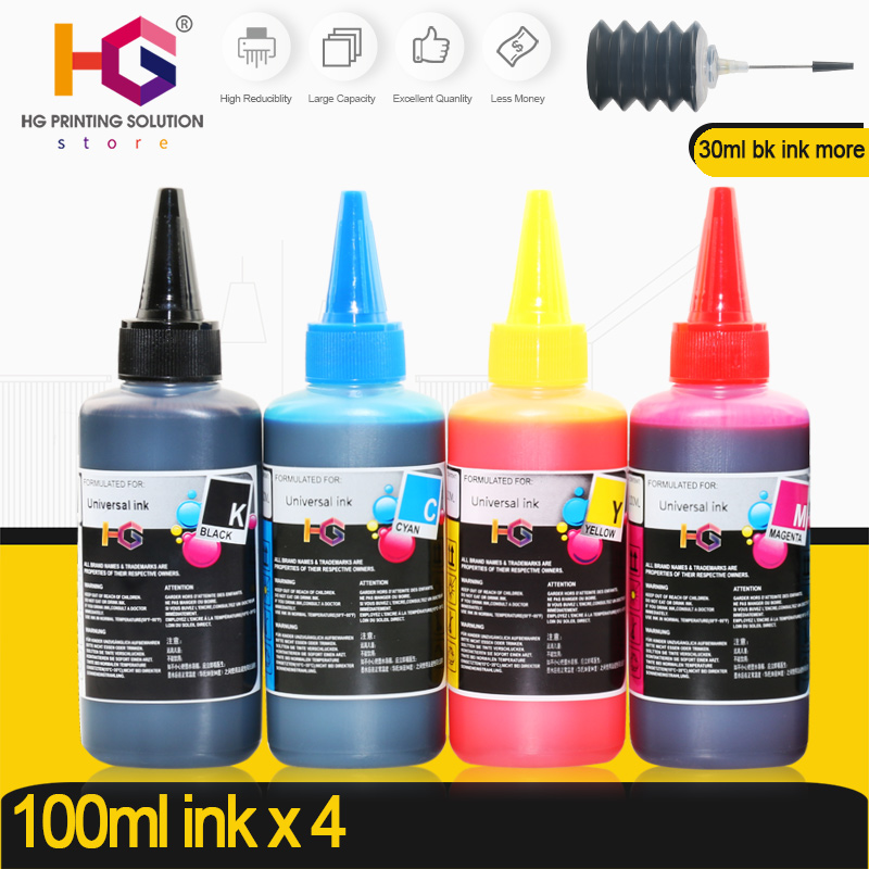 HG Refill Ink Kit for Epson for Canon for HP for Brother Printer CISS Ink and refillable printers dye ink