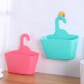 Portable Kitchen Bathroom Desktop Plastic Storage Hanging Multi-layer Shower Organizer Bag U1C8