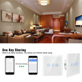 Tuya Smart Life WiFi Curtain Switch For Roller Shutter Blind Motor Google Home Amazon Alexa Voice Control Wireless Wall Switches