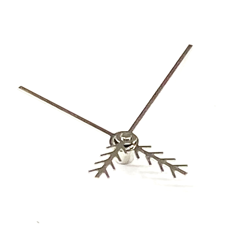 Custom Tree watch hand in heightened tube