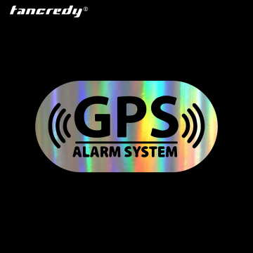 New Car Sticker GPS Alarm Location Car Bumper Stickers and Decals Car Styling Decoration Door Body Window Vinyl Stickers