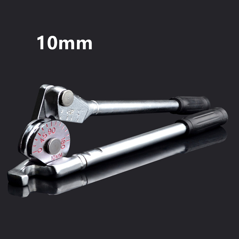 YIKODA Metric 10mm Pipe Bending Machine 0-180 Degrees Pipe Bender and Tube Bending Manual Machine Tools