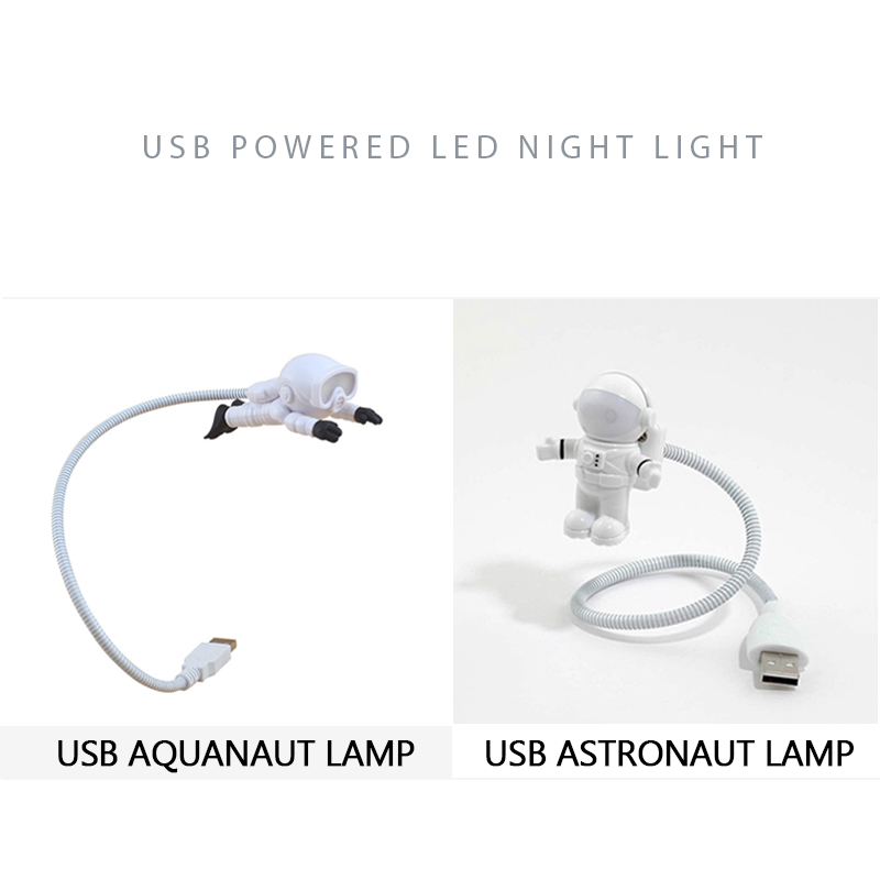 2020 New Arrive Astronaut USB LED Night Lights For Home Helmet Switch Night Lamp For Work As Children's Gift Space Man Lamp