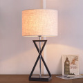 A Beige table lamp