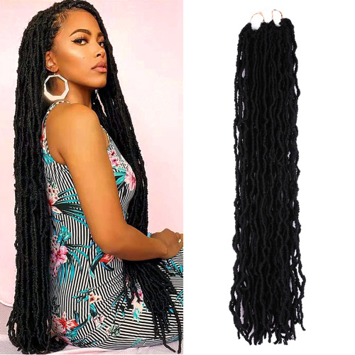 Nu Soft Faux Locs Crochet Braids Synthetic Hair Supplier, Supply Various Nu Soft Faux Locs Crochet Braids Synthetic Hair of High Quality