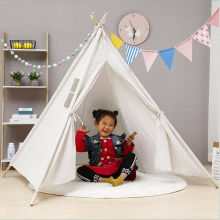 Portable Children Playhouse Sleeping Dome Indian Teepee Toy Tent Play House Gift Room Decoration