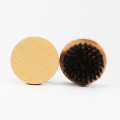 Portable Men Wooden Round Handle Face Hair Mustache Beard Shaving Brush Comb