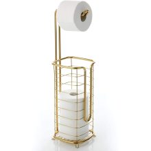 Metal Freestanding Toilet Paper Holder