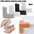 4PCS Baby Safe Corner Protector Table Desk Corner Guard Soft Silicon Edge Anticollision Guards For Baby Kids Security Protection