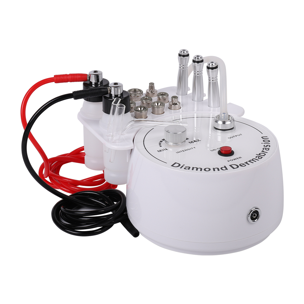 Multifunction Dermabrasion Machine 3 In 1 With Sprayer Vacuum For Mottle Spot Removal Microdermabrasion Facial Machine Diamond S