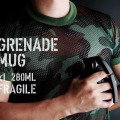 Creative Grenade Coffee Mugs Practical Water cup with Lid Funny Gifts Granada creativa taza de cafe