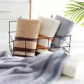 High Quality Clean Thicker Striped Soft Cotton Towel Bathroom Super Absorbent Bath Towel Towels Hot Sale