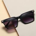 Small frame square gradient sunglasses fashionable sunglasses
