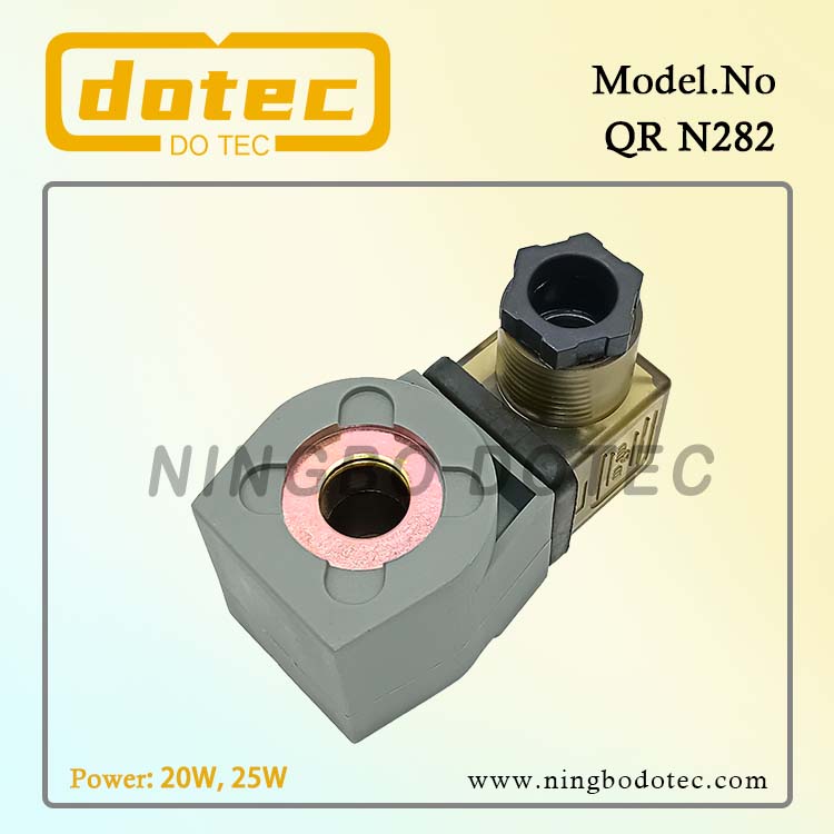 QR N282 Goyen Type Solenoid Coil 24VAC 20W