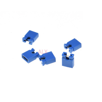 100PCS blue JUMPER CAP 2.54MM PITCH Standard PCB Mini Jumper Short Circuit Cap connector