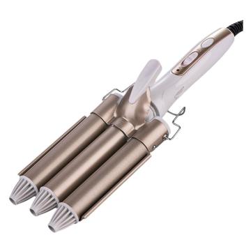 hair curler Large Three-Stick Curler Head 3 Tube Ceramic Curling Iron Salon Wave Hair styler curling irons Hair crimper 25mm A4