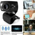 480P HD Full Webcam USB 2.0 Web Camera Built-in Microphone Manual Focus Webcam No Driver Version For PC Laptop Desktop