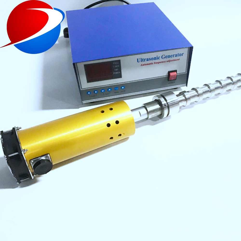 20k ultrasonic biodiesel reactor with flowing ultrasonic homogenizer for Industrial and Food Applications