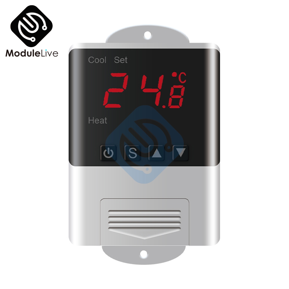 AC 110V 220V DTC-1200 Digital Thermostat Temperature Controller Sensor Heating Cooling For Aquarium DTC1200 Replace STC-1000