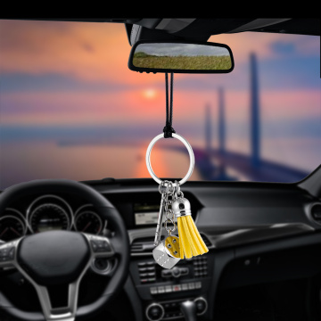 DIY Dice Eiffel Tower Car Pendant Rearview Mirror Decoration Hanging Ornaments Automobiles Interior Accessories Car Decor Gifts