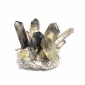 unique Natural tawny transparent quartz crystal clusters of mineral samples, reiki healing beautiful craft home decoration