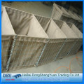 Galfan as galvanized hesco barrier for military