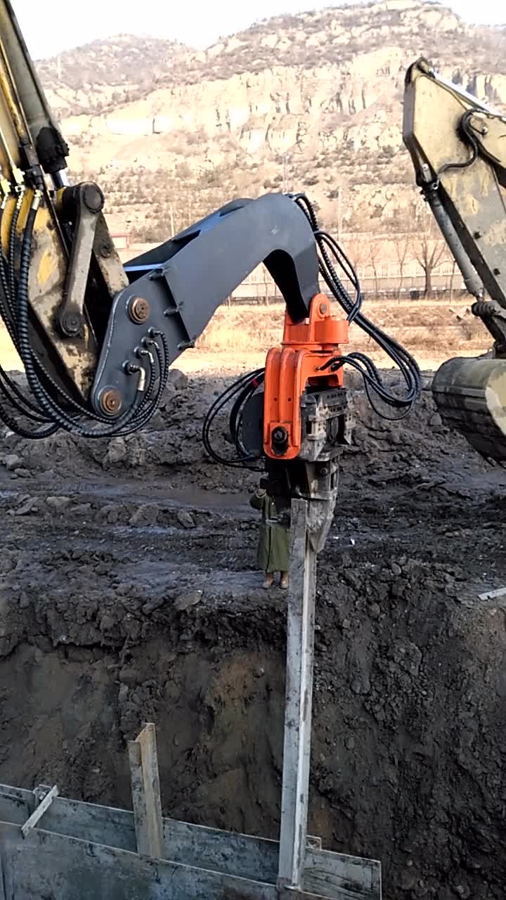 Distributors wanted for new product sheet pile driver vibratory hammer for hole drilling