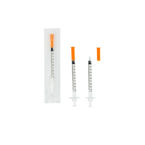 Medical CE Precisely Graduated 0.5ml Disposable syringes Manufacturers and Suppliers from China