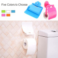 Bath Accessories Paper Toilet Holder with Toilet Paper Holder Dispenser Wall Mounted Plastic Toilet Paper Towel