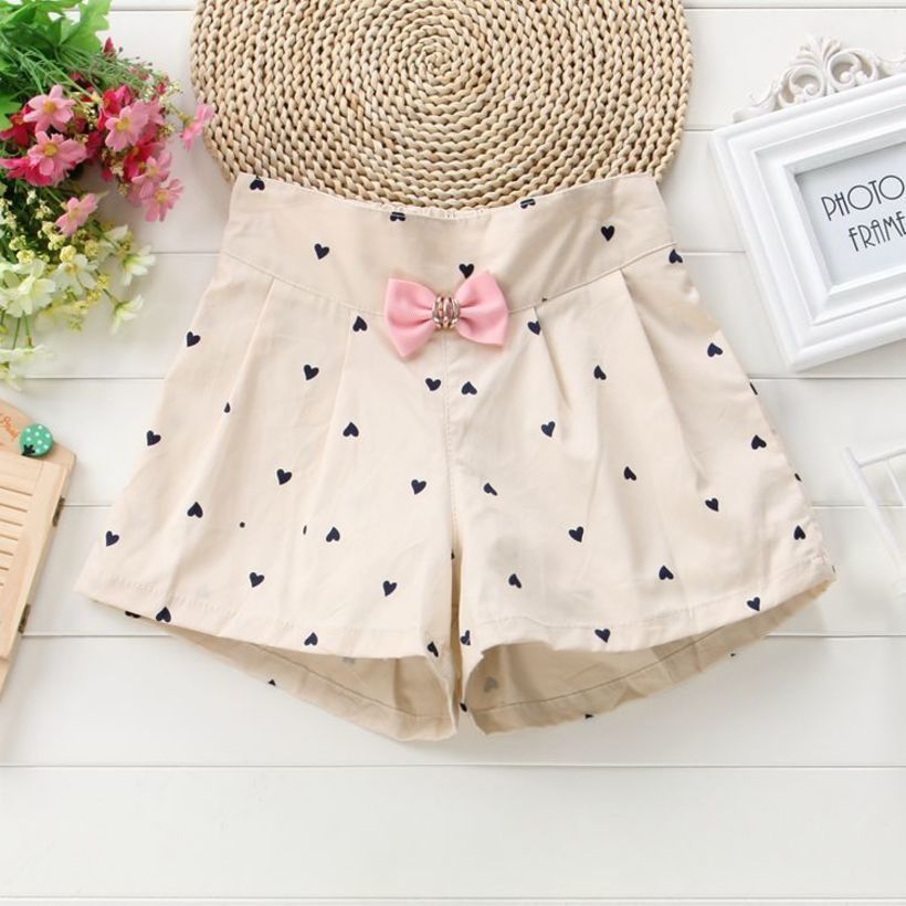 Girls Summer Shorts Bow Princess Shorts Children Fashion Girl Shorts Baby Pants Girl Shorts Flower Girl Costume