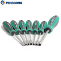 PENGGONG 7pcs Screwdriver Set Socket 3/4/4.5/5/5.5/6/7mm Hex Torque Wrench Multitool With Storage Bag