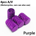 4PCS Purple
