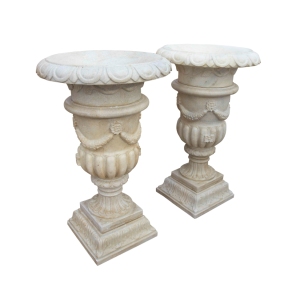 Stunning Handcrafted Marble Planters for Gardens