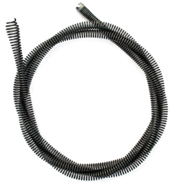 16mm Diameter 2.5 Meter Kitchen Toilet Long Extension Spring Metal Compression Spring For Cleaning Pipe Sewer Dredging Machine