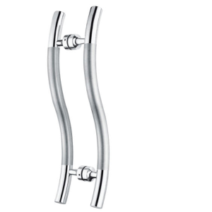 S-shaped Stainless Steel Glass Door Handle