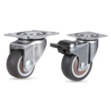 4Pcs Heavy Duty Furniture Mute Soft Rubber Swivel Casters Office Chair Caster Wheels Roller For Platform Trolley Chair