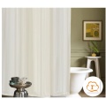 Double side waterproof stripe polyester shower curtain