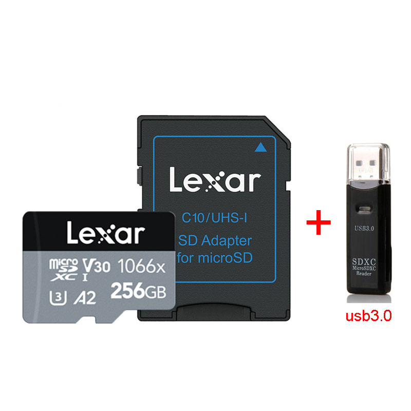 Lexar 1066X High Speed A2 Memory Card Micro SD Sports Camera Gopro HD 4K Recording Drone Flash Driving Monitoring General