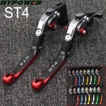 Motorcycle Folding Extendable CNC Moto Adjustable Clutch Brake Levers For Ducati ST 4 S ABS 1999 2000 2001 2002