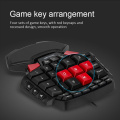 Gaming Keyboard Mouse Combo Delux T9 Wired One Hand PC Gamer Computer Keybord M625 A305 RGB Backlit 4000 DPI Game Mouse Kit Set
