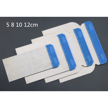 4 pcs/Set 5 8 10 12cm Putty Putty Filler Tapping Drywall Plaster Decorate Flexible stainless steel Blades Cleaning Putty knife