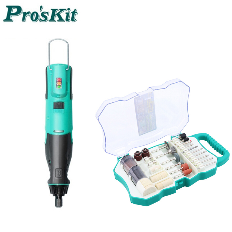 Proskit Mini Cordless Drill Engraver Electric Grinding Machine USB Engraving Pen With Accessories For Dremel Rotary Power Tool
