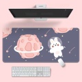 Super Cute Mouse Pad Creative INS Tide Large Game Computer Keyboard Office Long Table Mat Kawaii Desk for Teen Girls for Bedroom