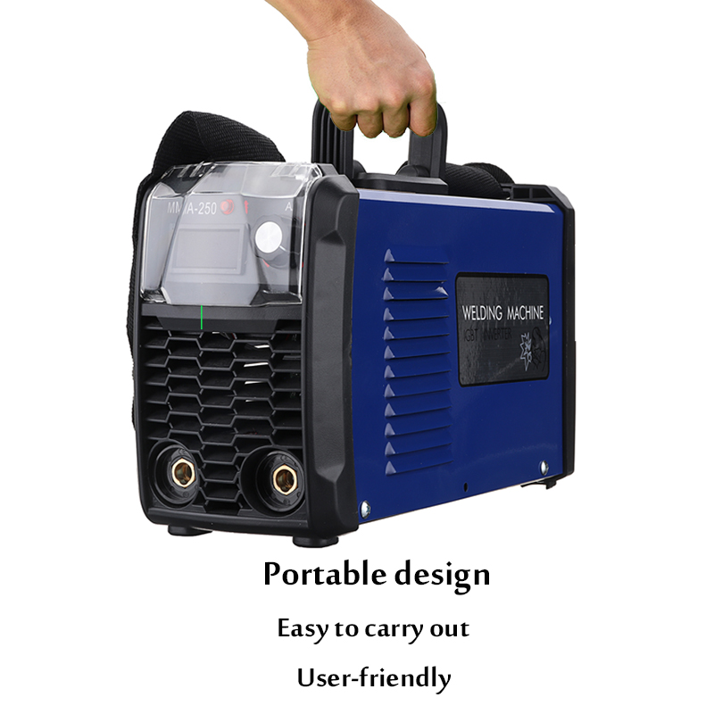 Professional 9.5KVA DC Inverter ARC Welder 220V IGBT MMA Welding Machine 200/250 Amp for Home Beginner Lightweight Efficient