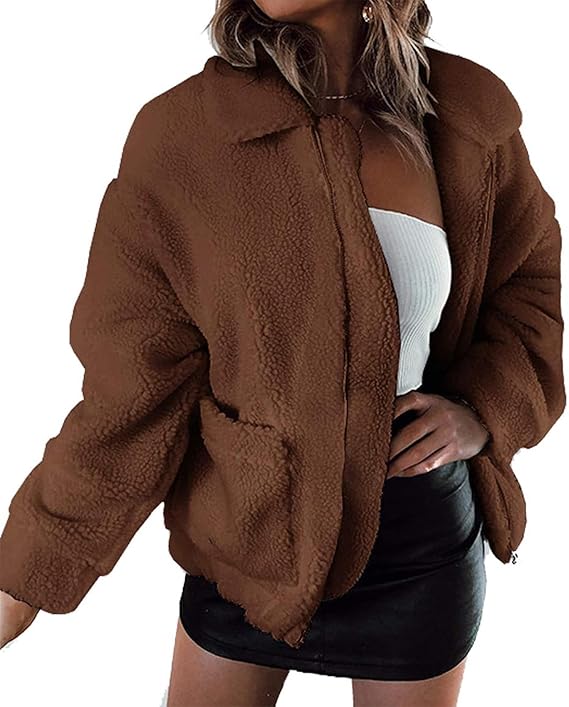 Camel fleececoat (1)