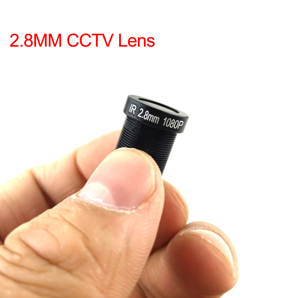HD 1/2.5" 2.8mm Wide Angle 1080P CCTV Lens M12 for IR Security AHD TVI SDI CVI IP Camera