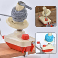 Portable Hand Operated Knitting Machine Handheld Yarn Winder Fiber String Line Ball Coiler Winding Manual Wool Winder SewingTool