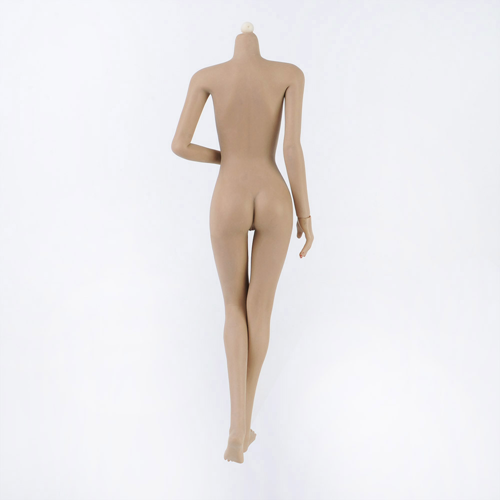 1/6 Scale Black Skin Europe Girl Female Women Medium Bust Seamless Flexible Body Doll 12" Action Figures Toys