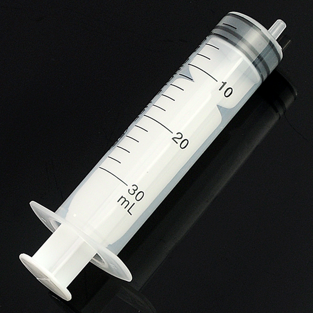 5Pcs Translucent Measuring Syringe 30ml Plastic Syringe Measuring Nutrient Hydroponics For Accurately Measured Pets Nutrient